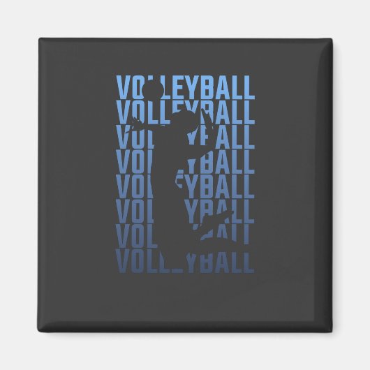 Volleyball Magnet (Vorne)