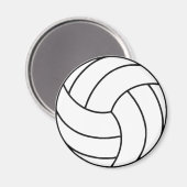 Volleyball Magnet (Vorderseite/Rückseite)