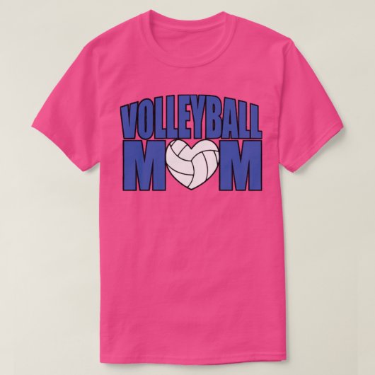 Volleyball-Mama 8 T-Shirt (Design vorne)