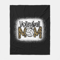 Volleyball Mama Frauen Leopard Niedlich geblasen S