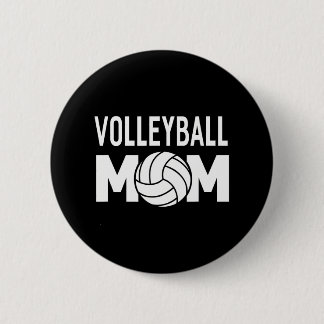 Volleyball Mama Frauen Sonnensport Button