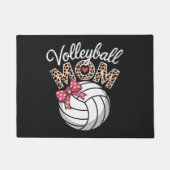 Volleyball-Mama Fußmatte (Vorderseite)