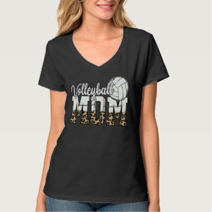 Volleyball Mama Liebe, mein Kind beim Freiwilligen T-Shirt