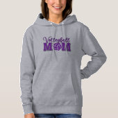 Volleyball-Mama Lila Hoodie (Vorderseite)
