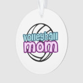 Volleyball Mama Ornament (Vorderseite)