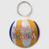Volleyball Mama Schlüsselanhänger (Rückseite)
