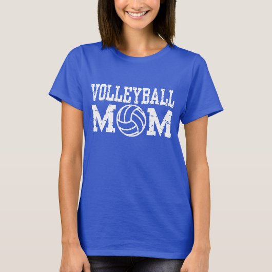 Volleyball Mama T-Shirt (Vorderseite)