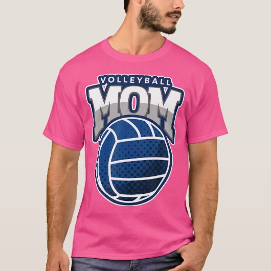 Volleyball Mama T-Shirt (Vorderseite)