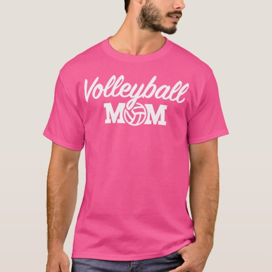 Volleyball Mama T-Shirt (Vorderseite)