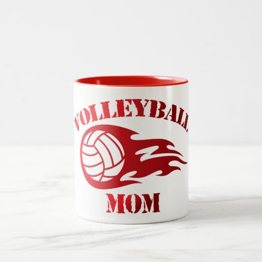 Volleyball-Mama Tasse (Mittel)