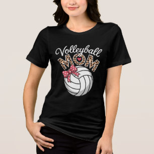 Volleyball-Mama Tri-Blend Shirt