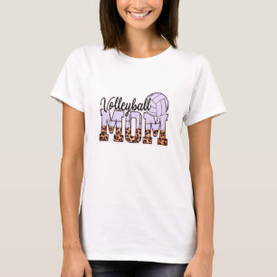 Volleyball-Mama - Unterstützung erhöhen T-Shirt