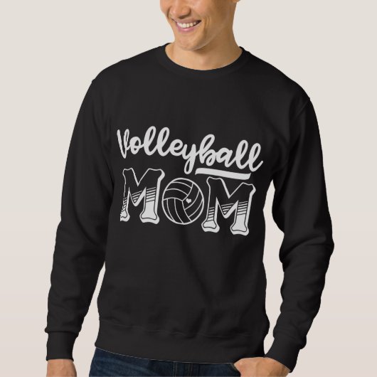 Volleyball-Mama Volleyball Sweatshirt (Vorderseite)