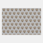 Volleyball Mama Wrapping Paper Geschenkpapier Set (Vorderseite)