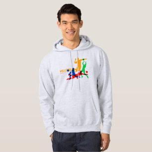 Volleyball Männerhoodie Hoodie