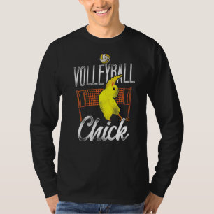 Volleyball-Mannschaft Chicken Vintagen Volleyball T-Shirt