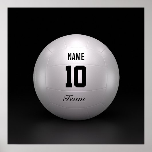 Volleyball-Mannschaft Poster (Vorne)