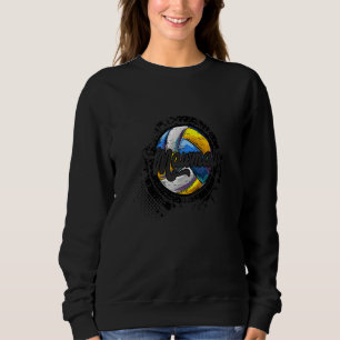 Volleyball Mawmaw Vintage Volleyball Familie Übere Sweatshirt