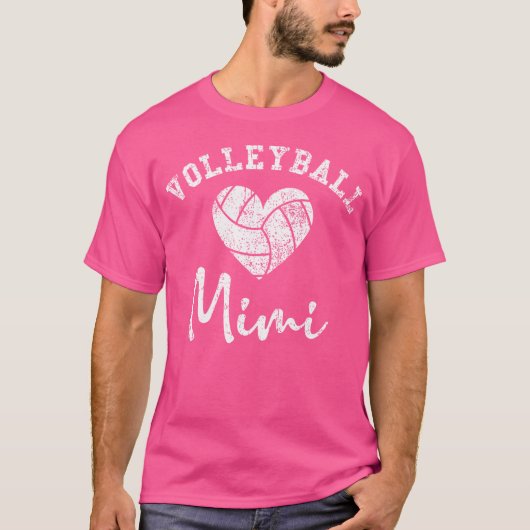 Volleyball Mimi für Frauen T-Shirt (Vorderseite)