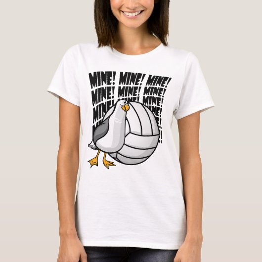 Volleyball - Mine MINE Mine! T-Shirt (Vorderseite)