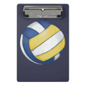 Volleyball Mini Klemmbrett (Vorderseite)