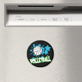Volleyball mit Sternen Magnet (In Situ (Geschirrspüler))