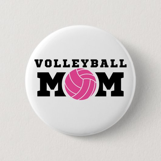 VOLLEYBALL MOM BUTTON (Vorderseite)