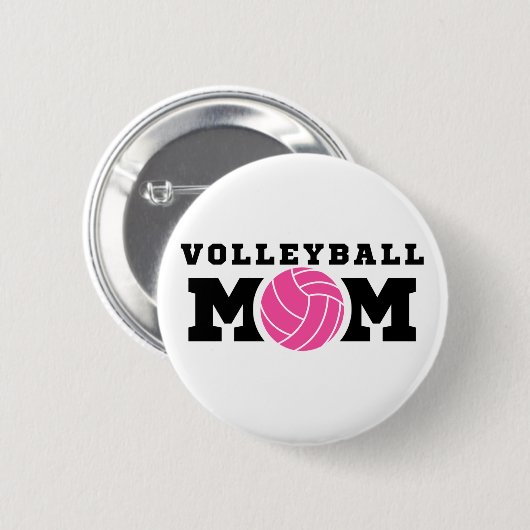 VOLLEYBALL MOM BUTTON (Vorne & Hinten)