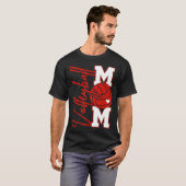 Volleyball Mom Game Day Mama Srts Volleyball Famil T-Shirt (Vorne ganz)