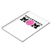 VOLLEYBALL MOM NOTIZBLOCK (Linke Seite)