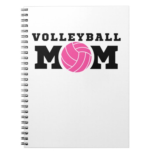 VOLLEYBALL MOM NOTIZBLOCK (Vorderseite)