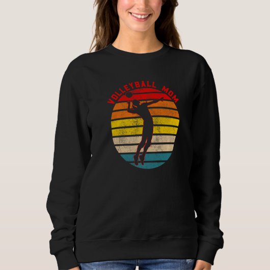 Volleyball Mom Sweatshirt (Vorderseite)