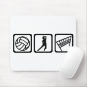 Volleyball Mousepad (Mit Mouse)