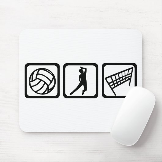 Volleyball Mousepad (Mit Mouse)