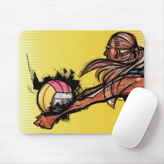 Volleyball mousepad (Mit Mouse)