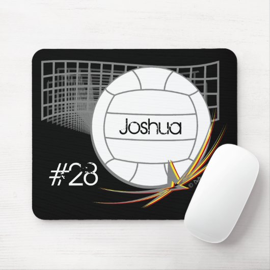 Volleyball Mousepad (Mit Mouse)