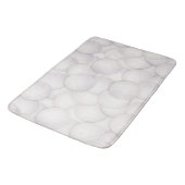 Volleyball Muster Bath Mat Badematte (Schrägansicht)
