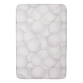Volleyball Muster Bath Mat Badematte (Vorderseite Vertikal)