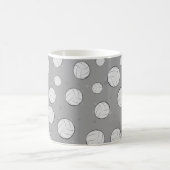 Volleyball-Muster Kaffeetasse (Mittel)