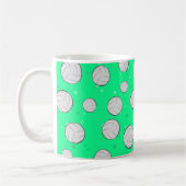 Volleyball-Muster Kaffeetasse (Links)