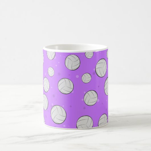 Volleyball-Muster Kaffeetasse (Mittel)