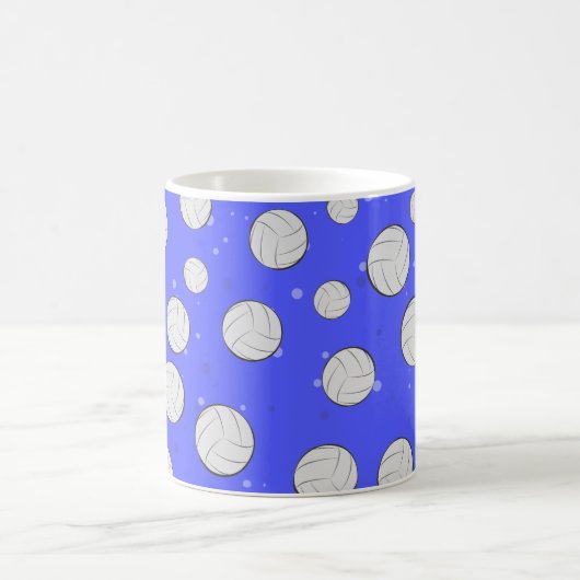 Volleyball-Muster Kaffeetasse (Mittel)