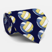 Volleyball-Muster-Krawatte Krawatte (Gerollt)