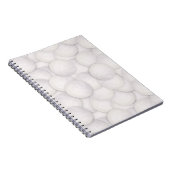 Volleyball Muster Spiral Notebook Notizblock (Rechte Seite)