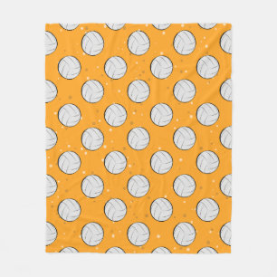 Volleyball-Musterdesign Fleecedecke