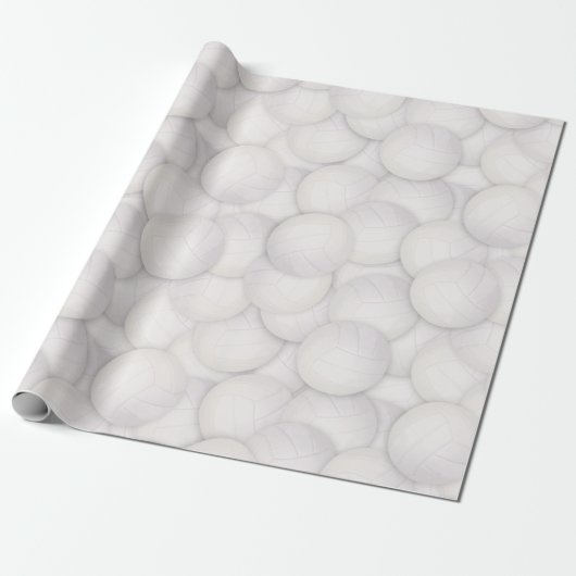 Volleyball-Musterpapier Geschenkpapier (Ungerollt)