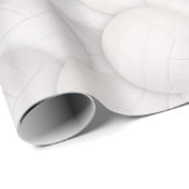 Volleyball-Musterpapier Geschenkpapier (Rolleneckpunkt)