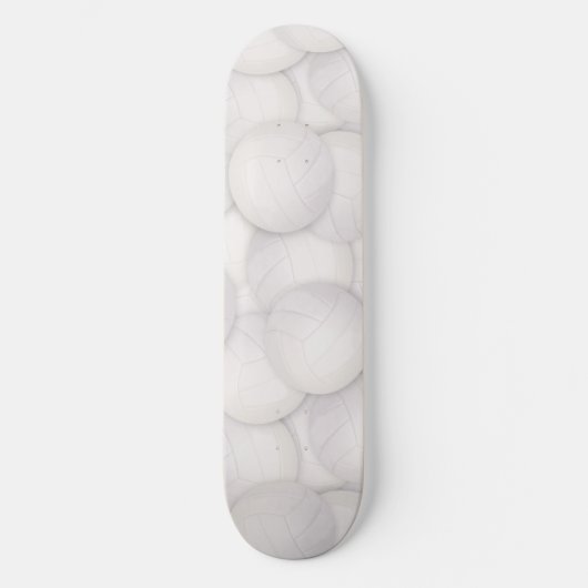 Volleyball-Musterskateboard Skateboard (Vorderseite)