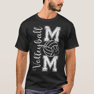 Volleyball-Mutter-Spieltag-Vibes Muttertag T-Shirt