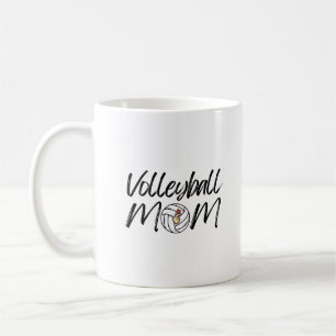 Volleyball-Mutter Spieltag Volleyball-Liebhaberin Kaffeetasse